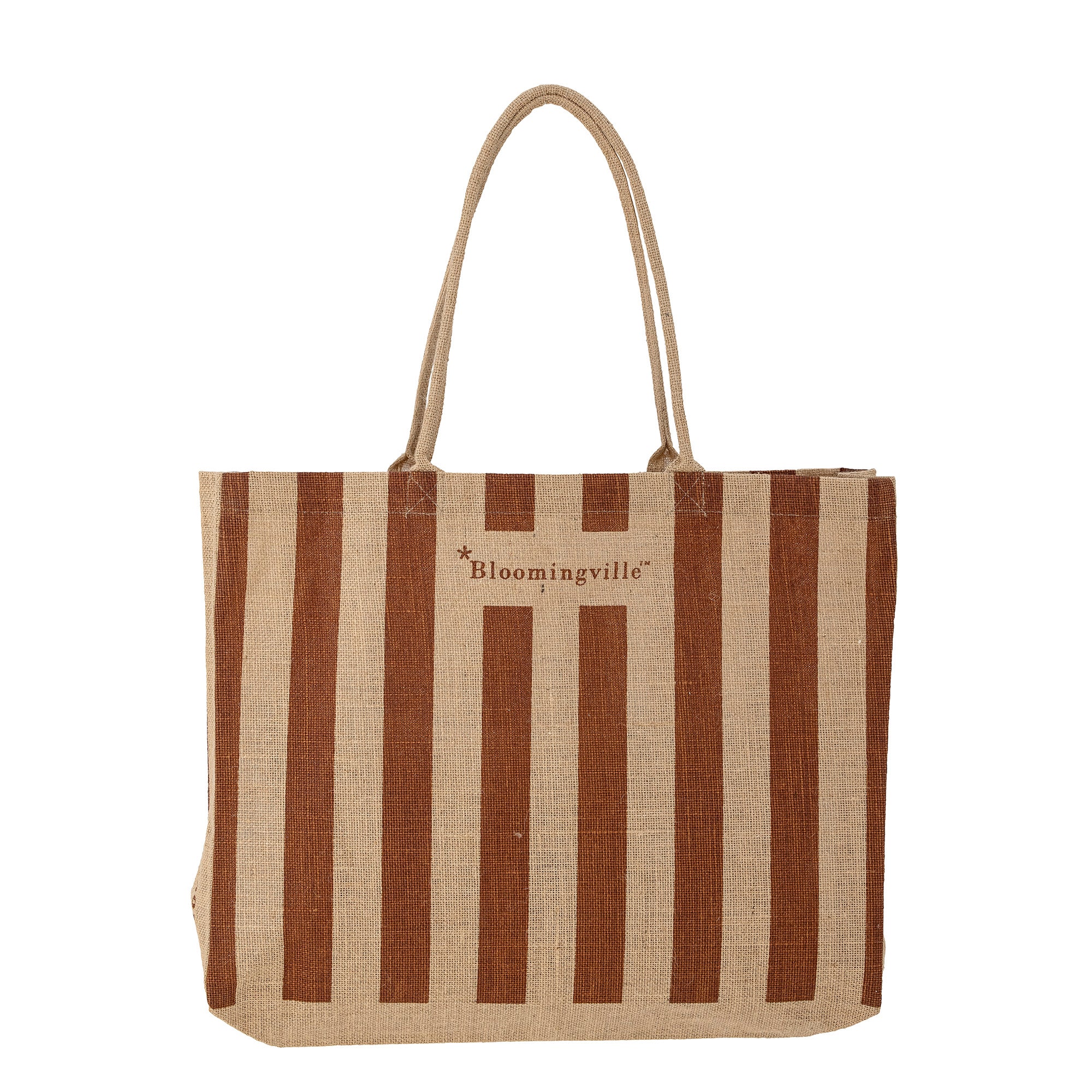 Bloomingville Einkaufstasche Bergamo, Braun, Jute