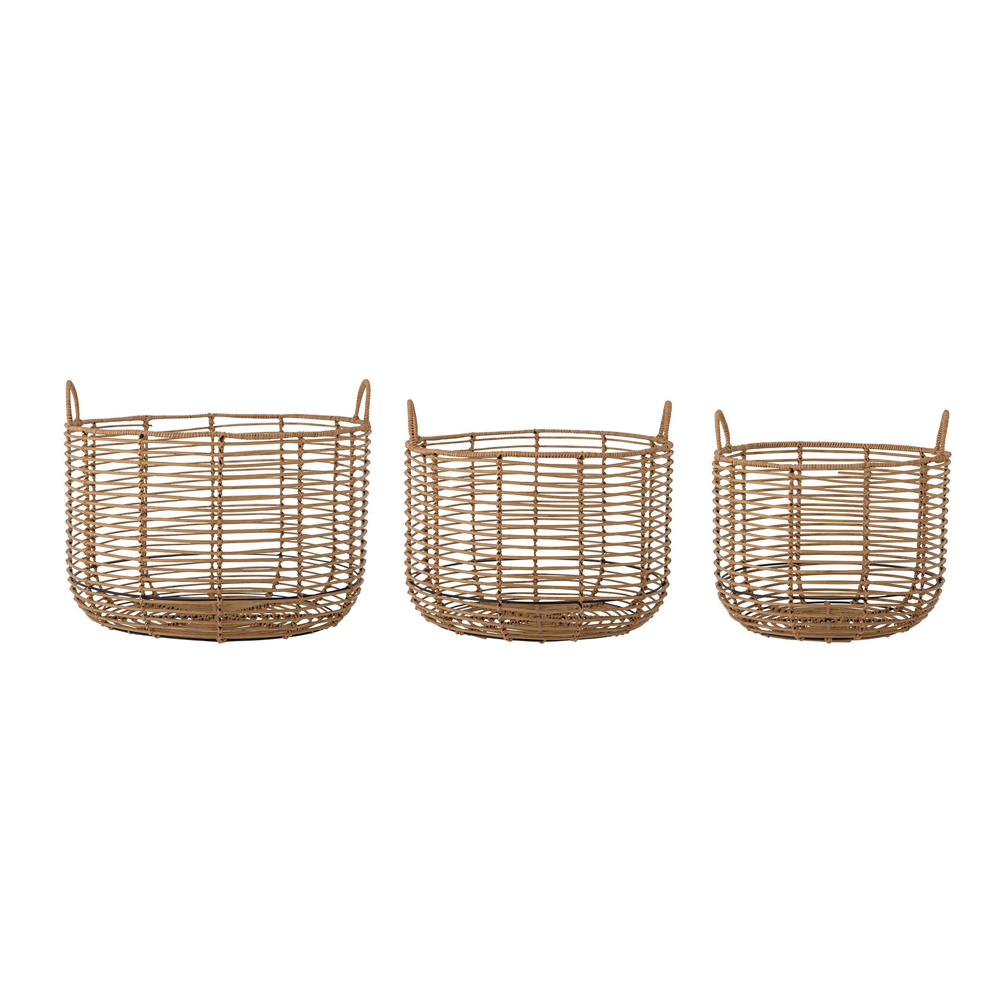Bloomingville  Korb "Mekkel" , Natur, Polyrattan - 3 Größen