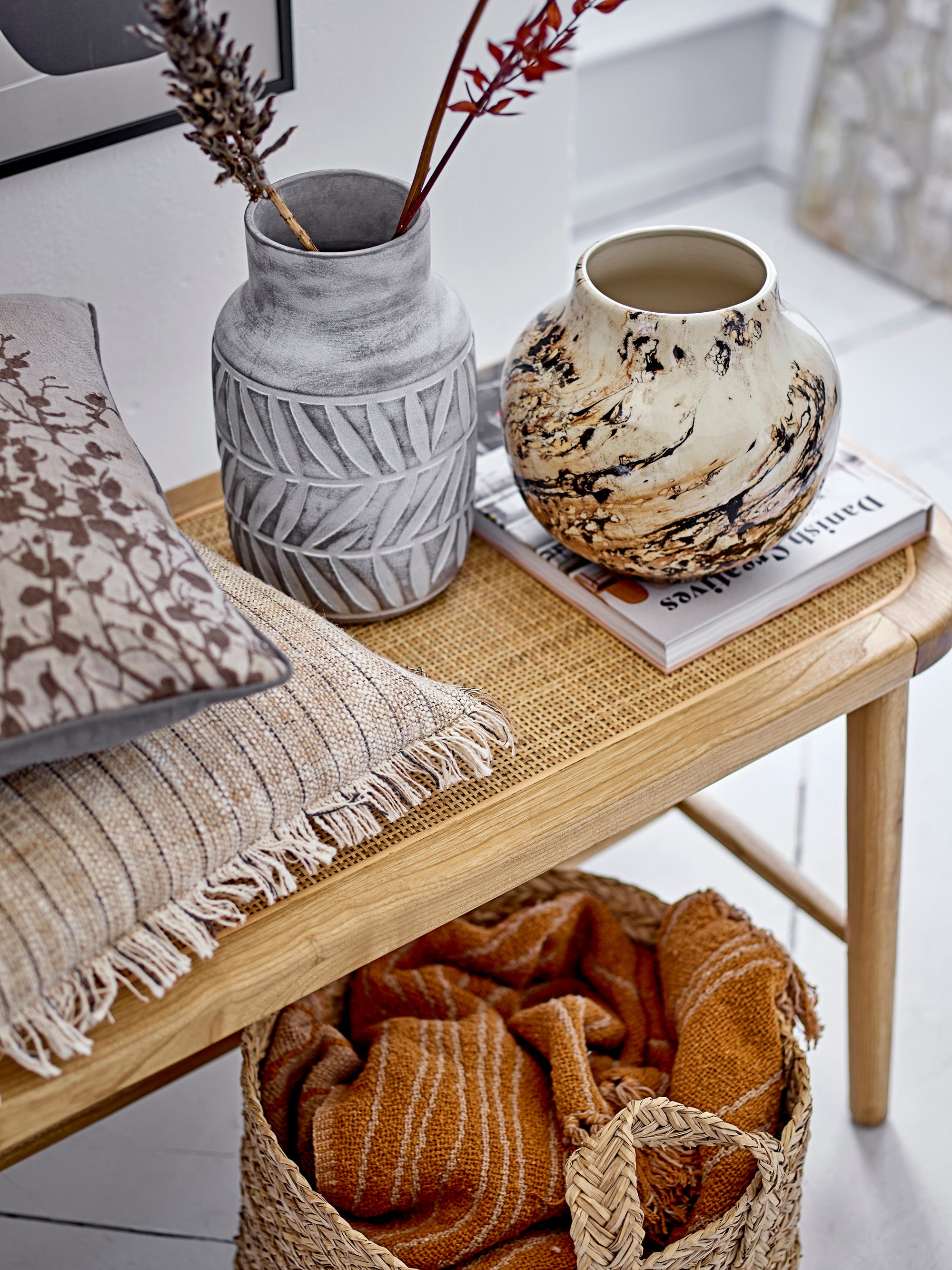 Bloomingville Plaid/Decke Ginna