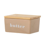 Bloomingville Butterdose "Hanyu" - Farbe braun, aus Steingut