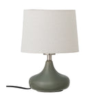 Bloomingville - Loa Tischlampe, Grün, Steingut