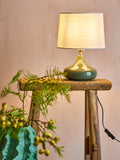 Bloomingville - Loa Tischlampe, Grün, Steingut