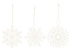 Scherenschnitt Schneekristall 3 versch. Motive im 6er Set