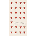 Serviette 10x20 cm Herzen und Christmas Hygge 16 Stück/Packung