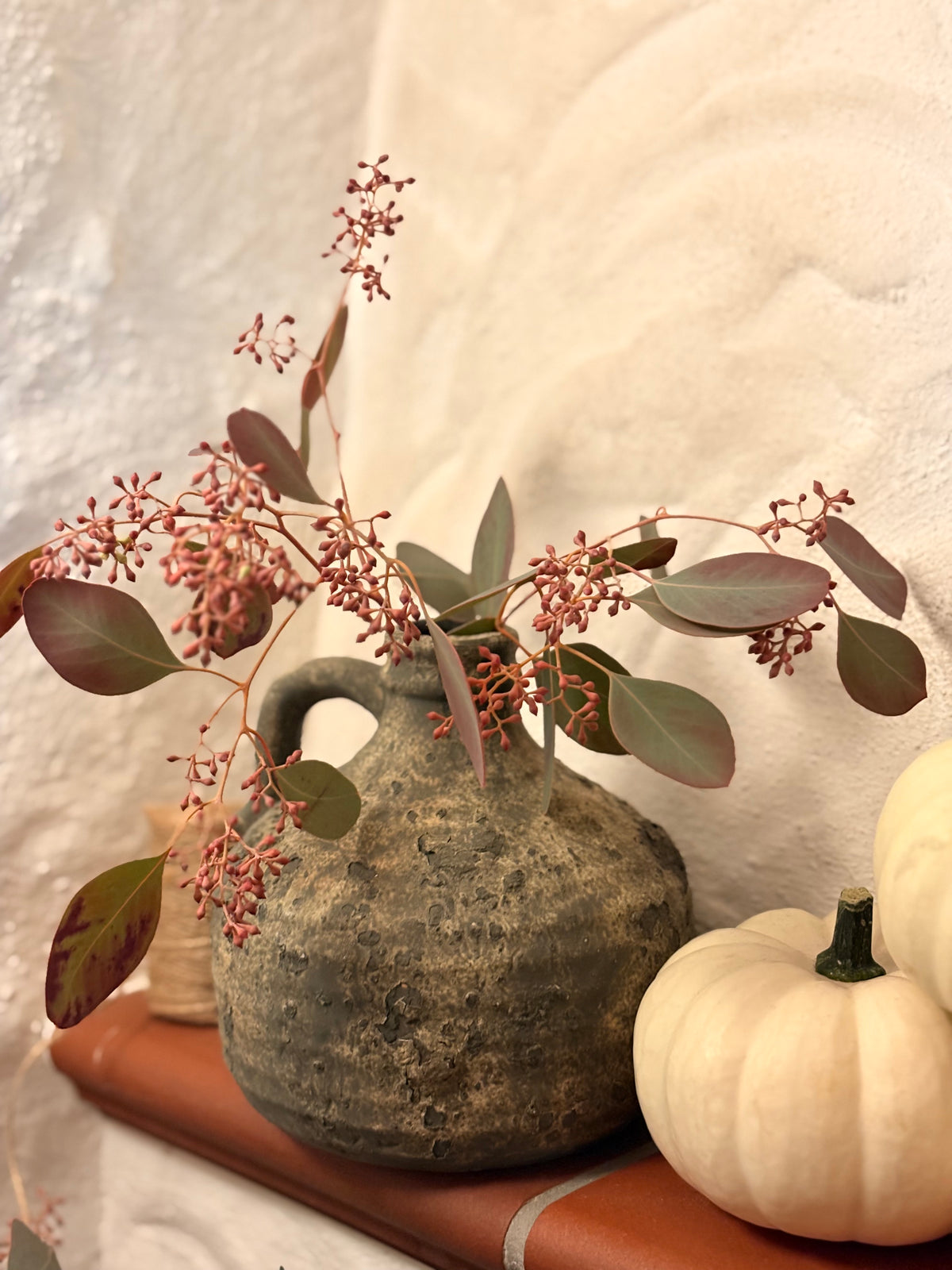 Baby Boo – weiße Zierkürbisse "Herbstkinder" · Ø ca. 10–12 cm