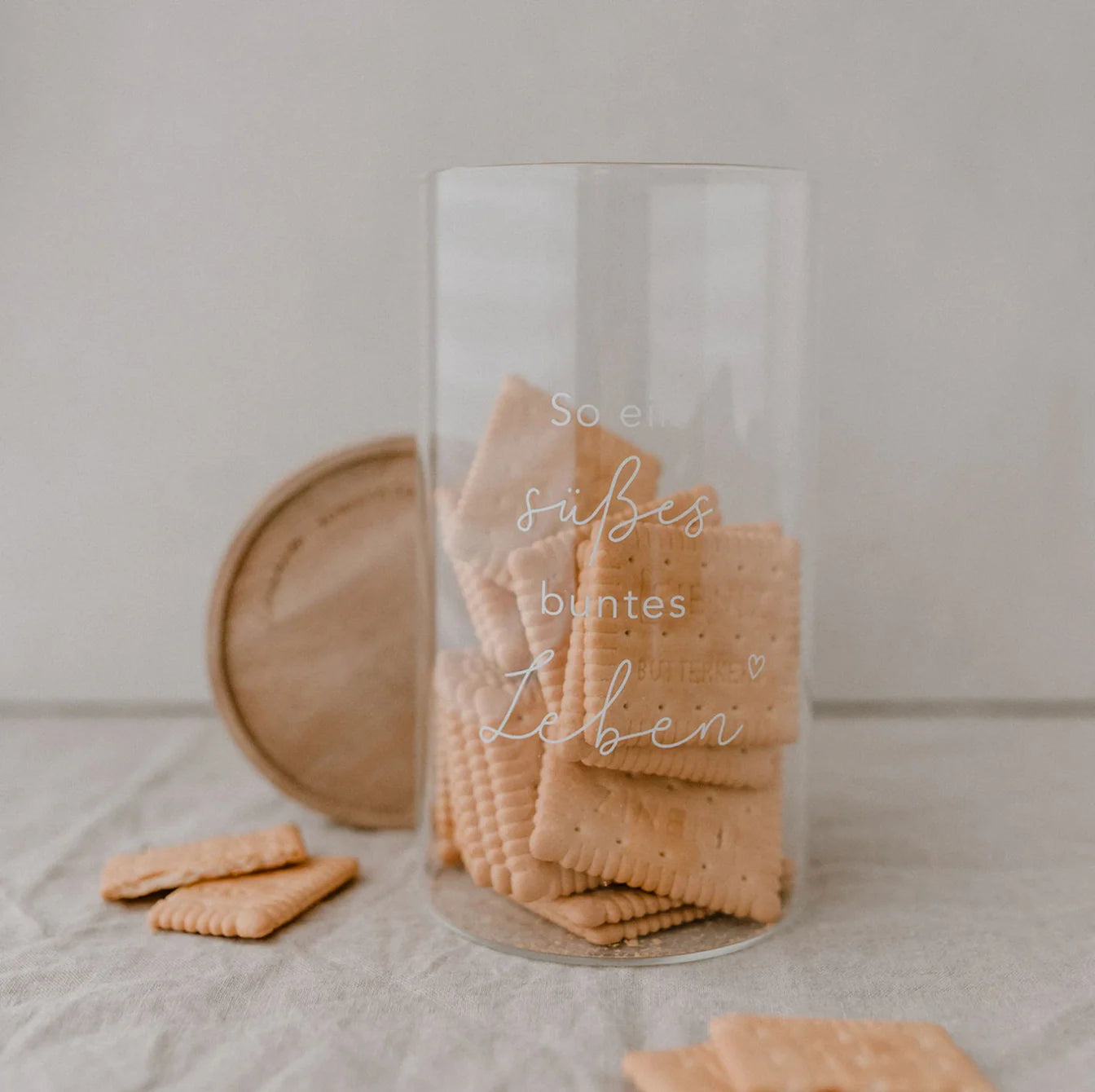 Eulenschnitt Vorratsglas Süßes Leben