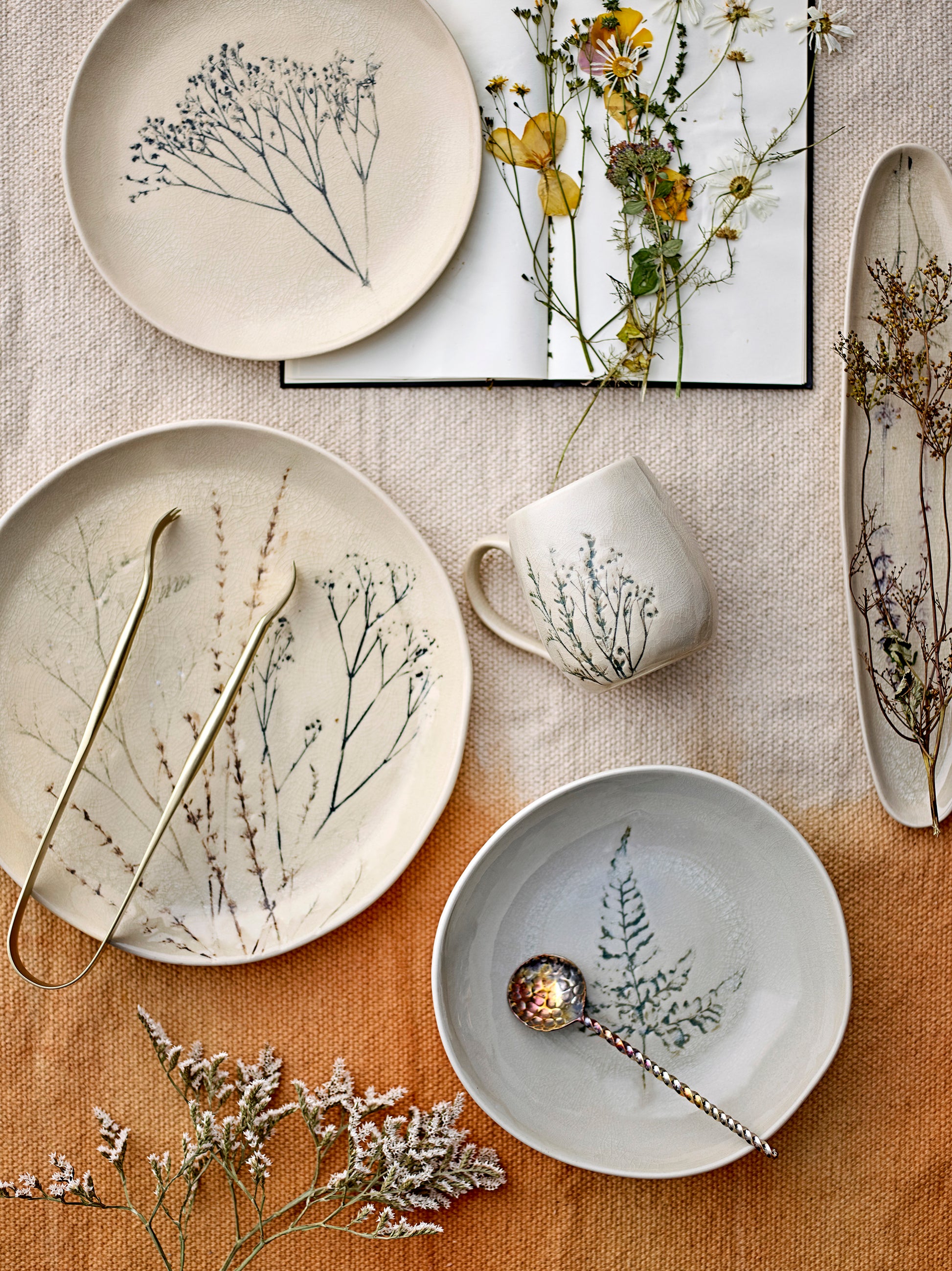 Bloomingville Bea Becher, Natur, Steingut