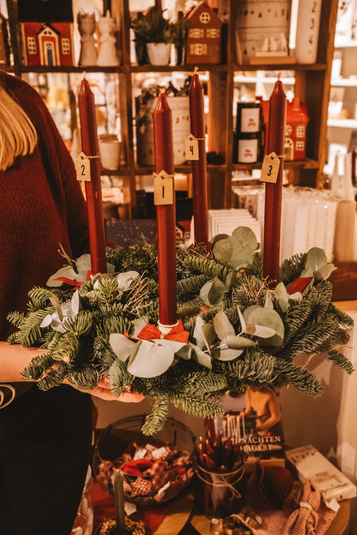 Adventskranzworkshop in der Butik 🎄 November 2025