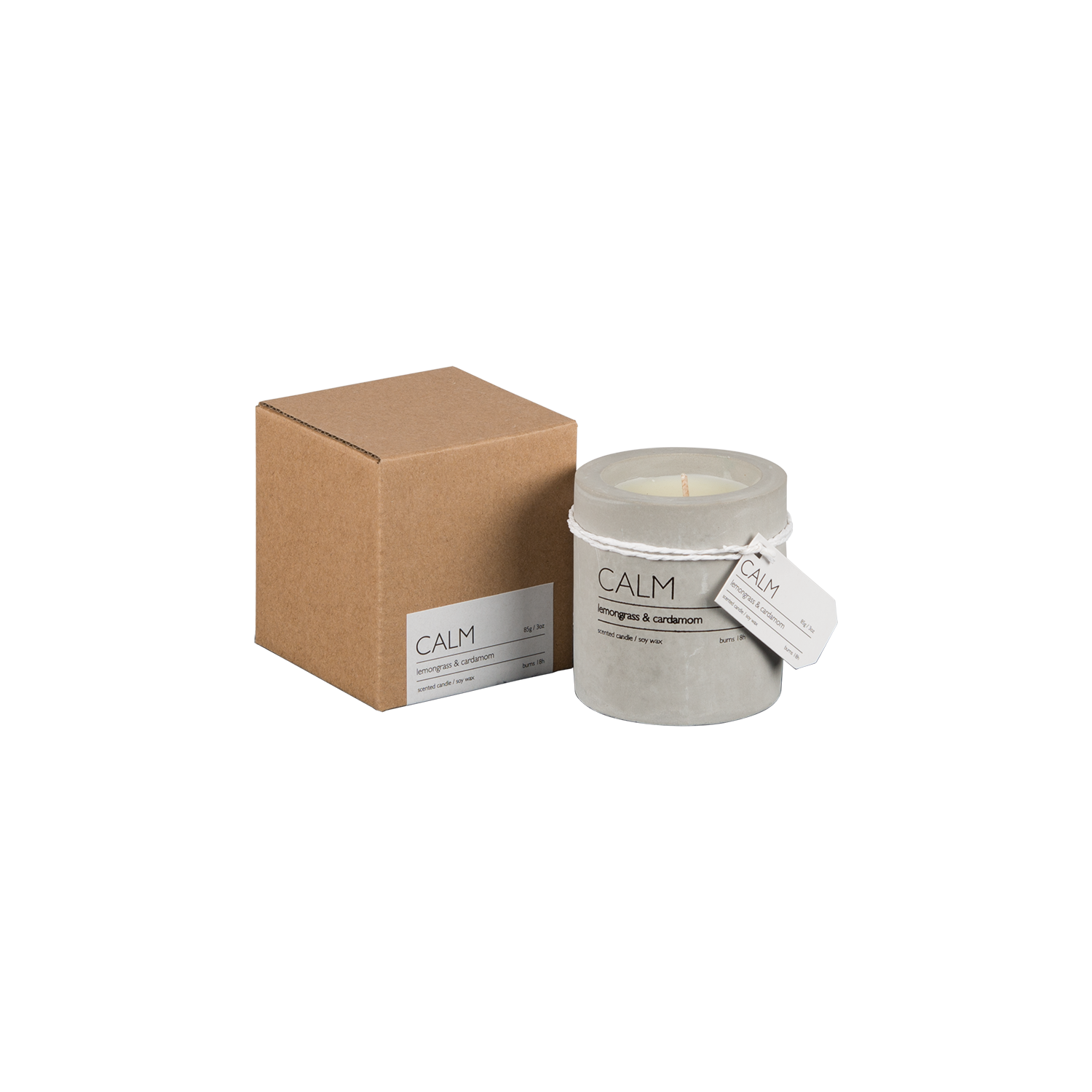Affari of Sweden Calm Duftkerze Zitrone/Cardamom