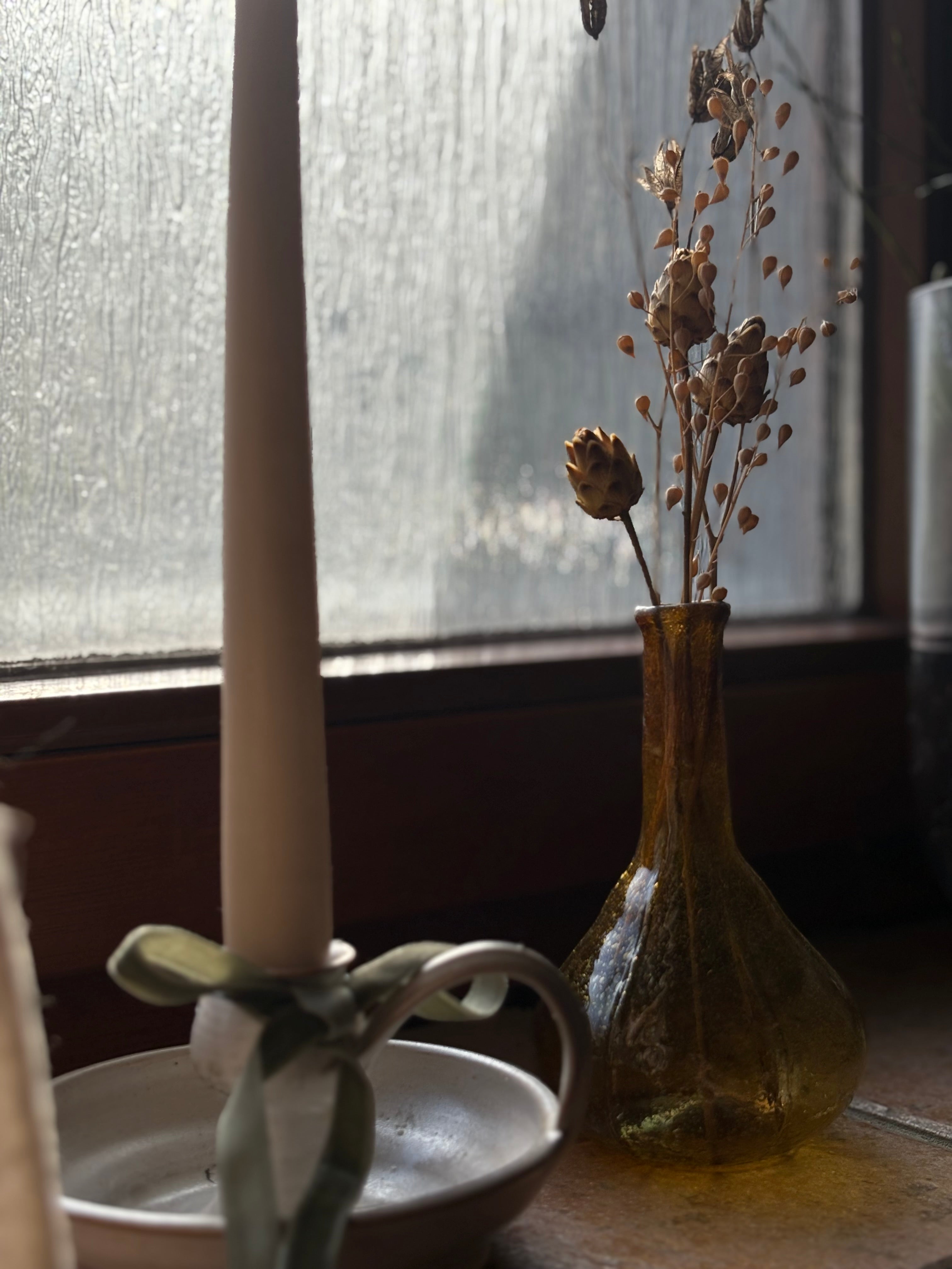 Madam Stoltz Vase gelb