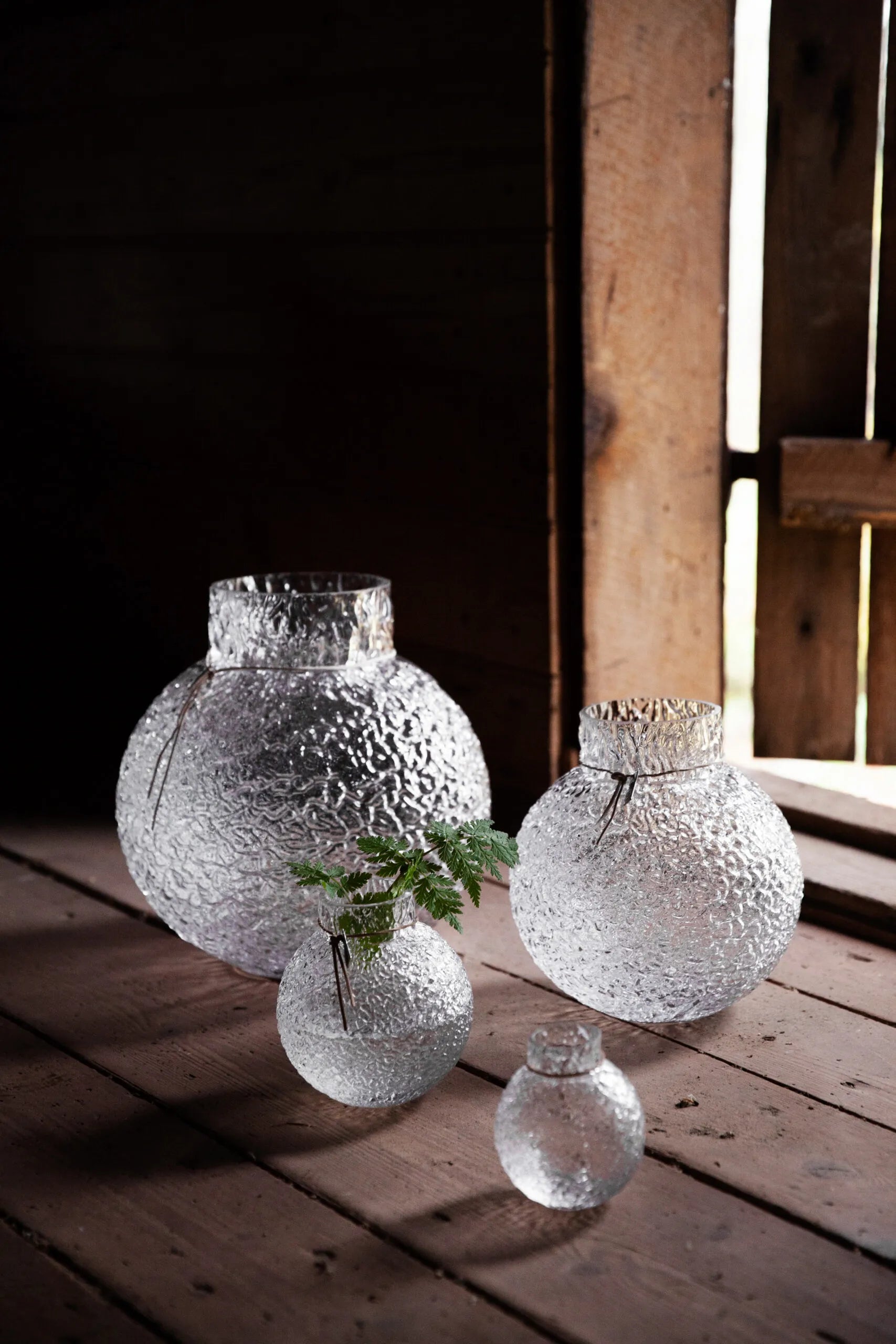 Ernst Vase Struktur klein, D13cm