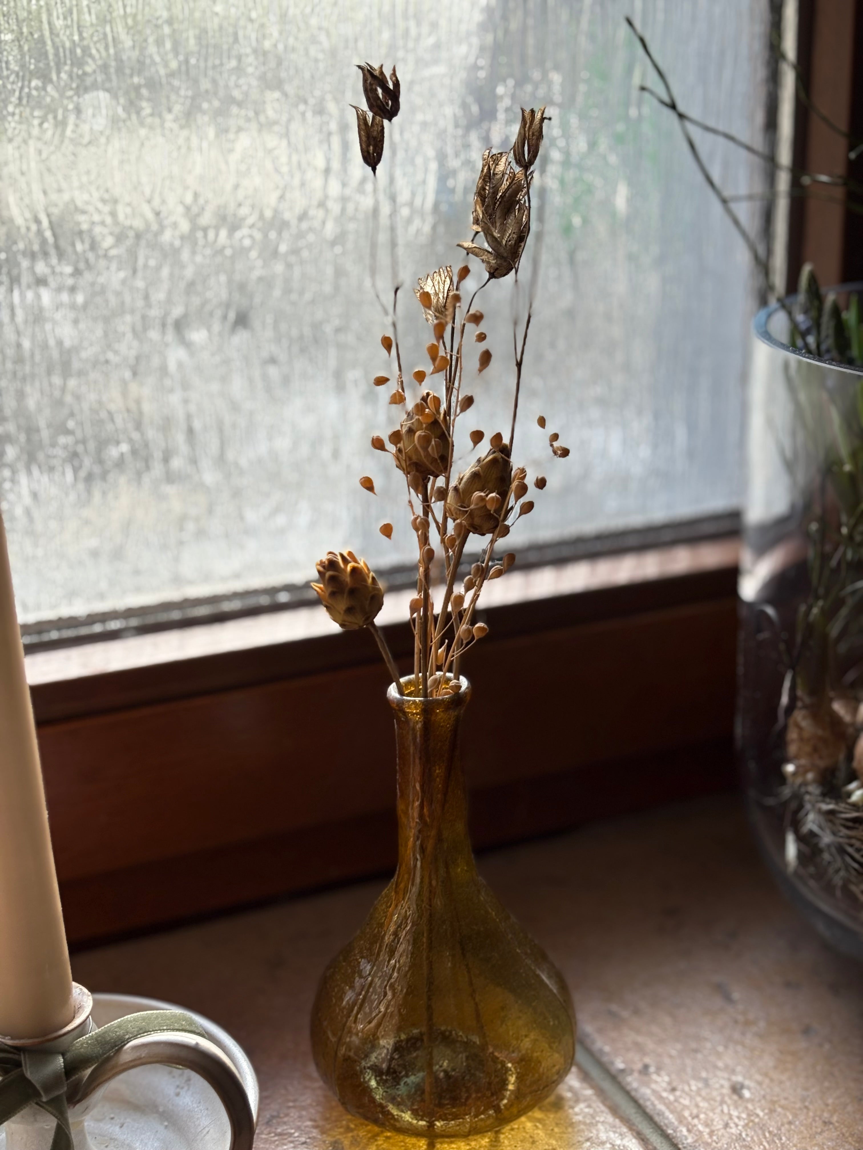 Madam Stoltz Vase gelb