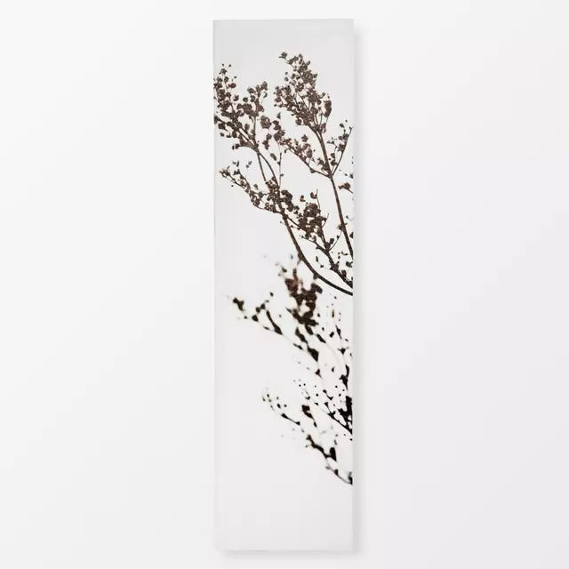 Textilwerk Tischläufer Wildflowers Silhouette 1 von Monika Strigel - 40x150 cm aus Polyester-Canva