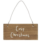 Ib Laursen Holzschild Cosy Christmas – Nostalgische Weihnachtsdeko