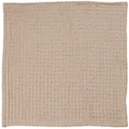 Ib Laursen Waschlappen Liseleje Beige – Baumwolle mit Waffelmuster