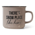 Jens Living Tasse "there´s snow place like home", hellbraun