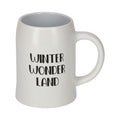 Jens Living Tasse / Krug "winter wonderland" aus Keramik, weiß