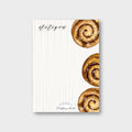 Notizblock „Kanelbullar“