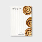 Notizblock „Kanelbullar“