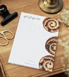 Notizblock „Kanelbullar“