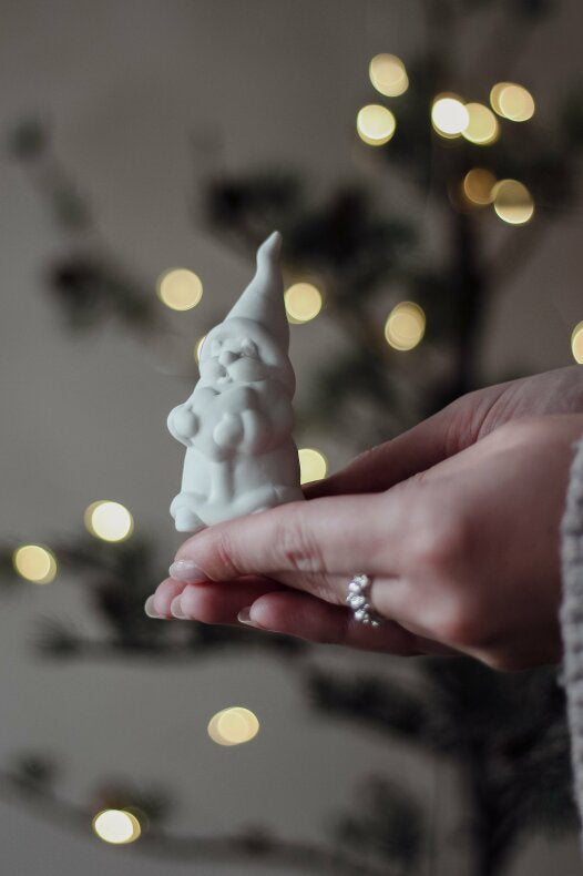 Majas "Mr Santa" Weihnachtsmann aus Keramik, in Geschenkbox