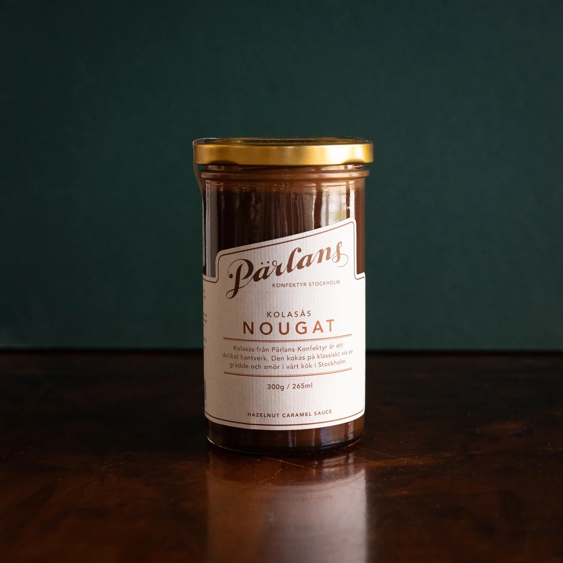 Pärlans Schwedisches Karamell  - Nougat/Haselnuss im Glas