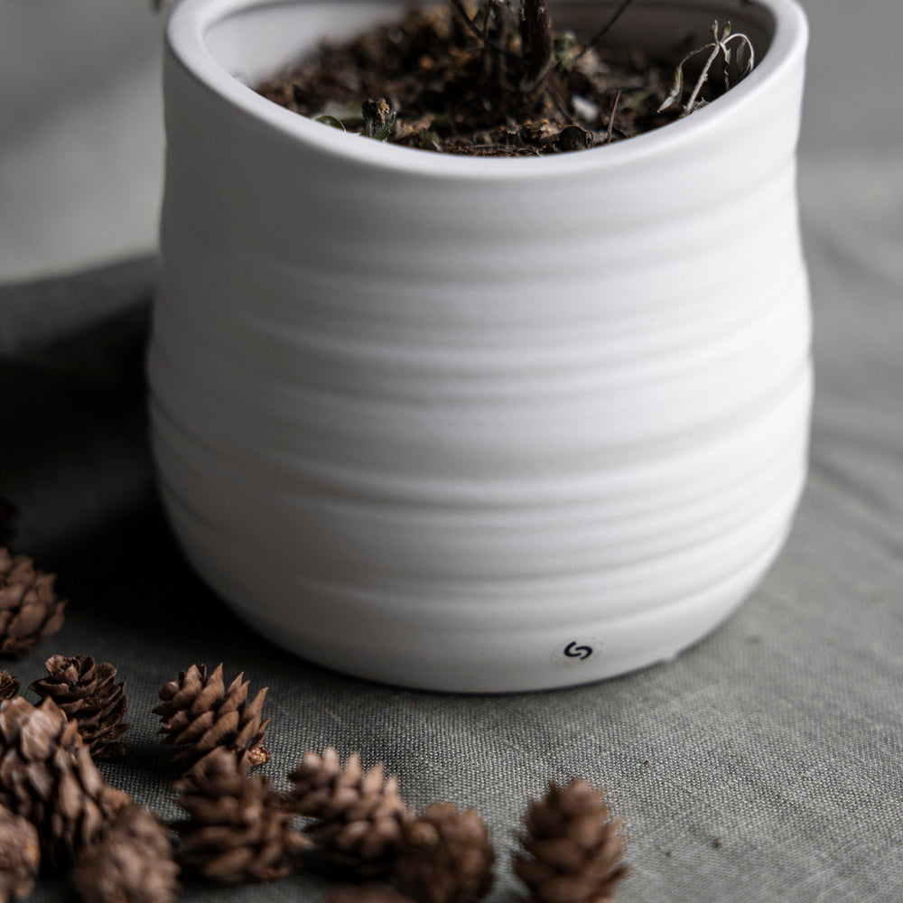 
                      
                        Storefactory Blumentopf Sjötorp - aus Keramik, weiß
                      
                    
