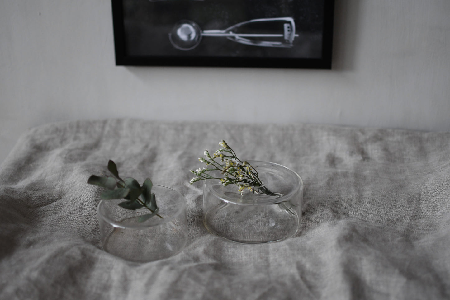 Storefactory Glasvase Saltarö - kleine Vase für eine einzelne Blumen