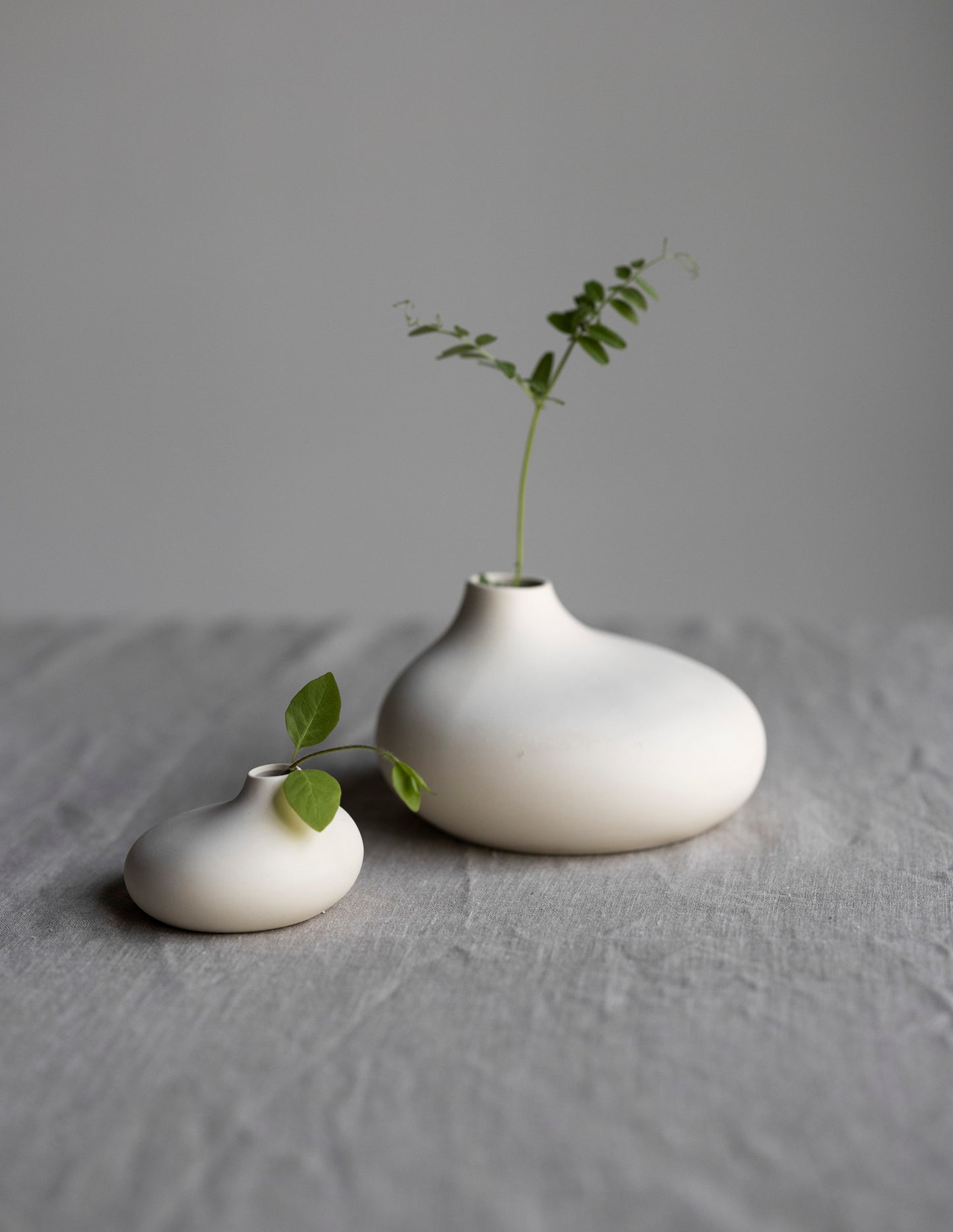 Storefactory kleine Vase "Källa", beige, aus Keramik