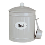 Strömshaga "Hugo" Dose Müsli, Farbe beige
