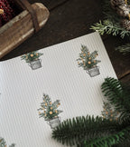 Frollein Lücke „Tannenbaum“ Geschenkpapier - 1 Bogen - 50x70 cm