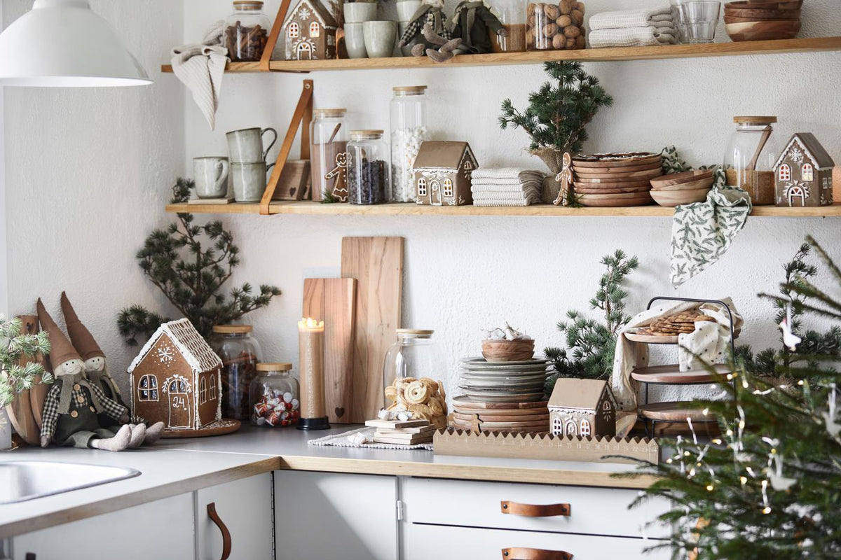 Ib Laursen Stillenat Gingerbread – Lebkuchenhaus für Teelicht