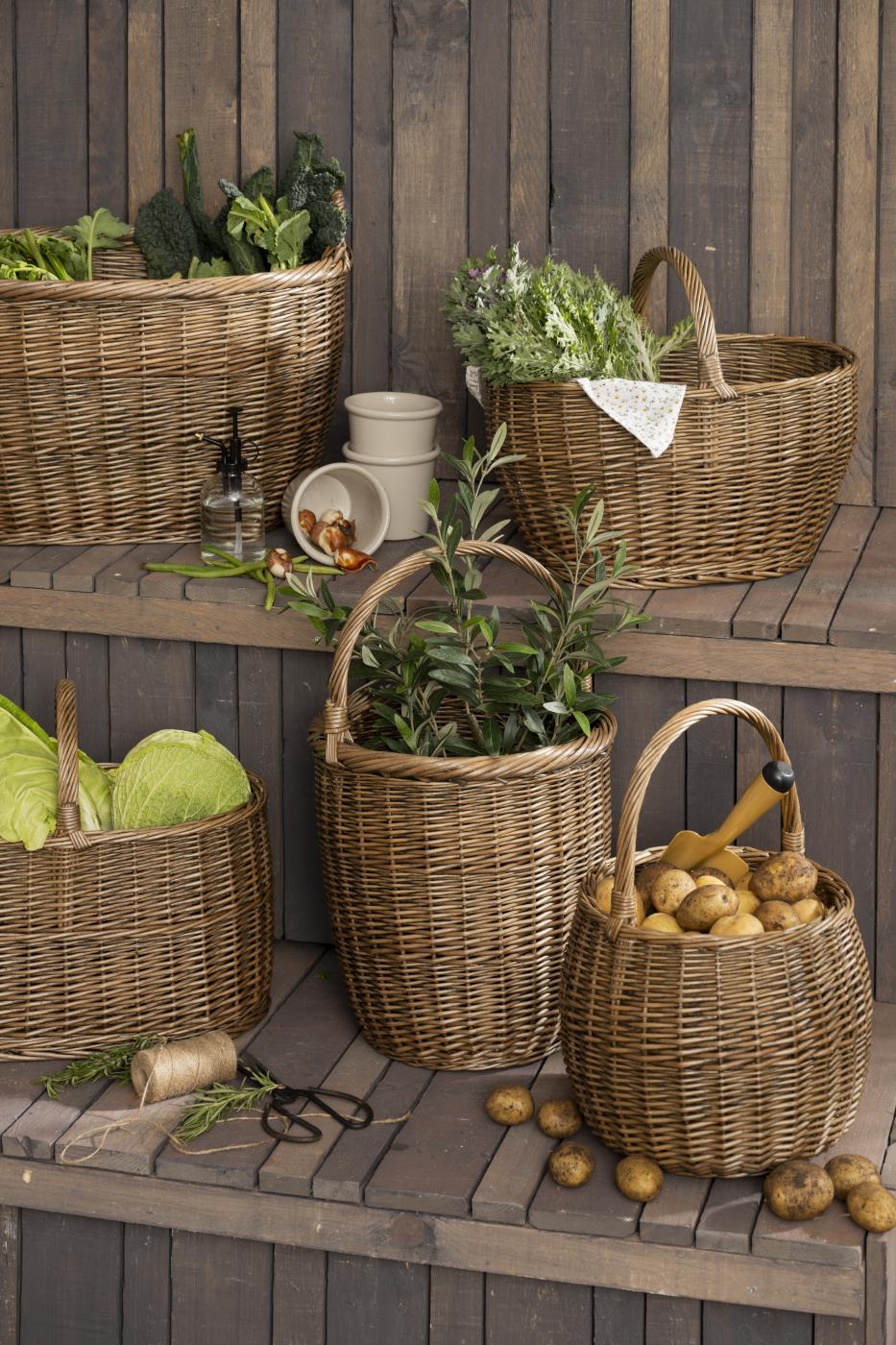 Ib Laursen Pflanzschaufel clay/ senfgelb, Gartenschaufel