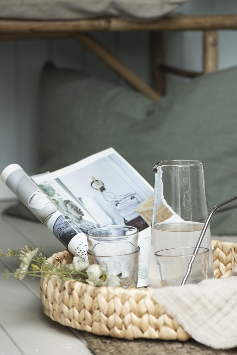 Ib Laursen Stoffserviette doppelt gewebt sand/beige