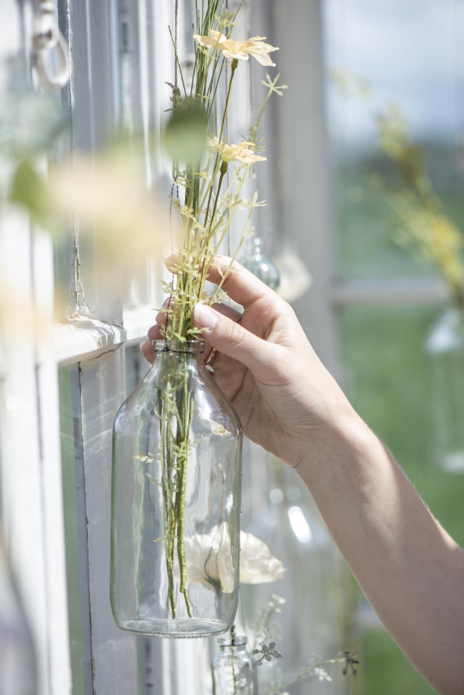 Ib Laursen Flasche mit Draht zum hängen, 500 ml