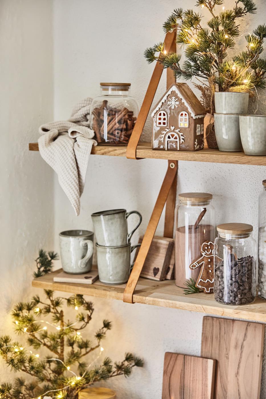 Ib Laursen Stillenat Gingerbread – Lebkuchenhaus für Teelicht