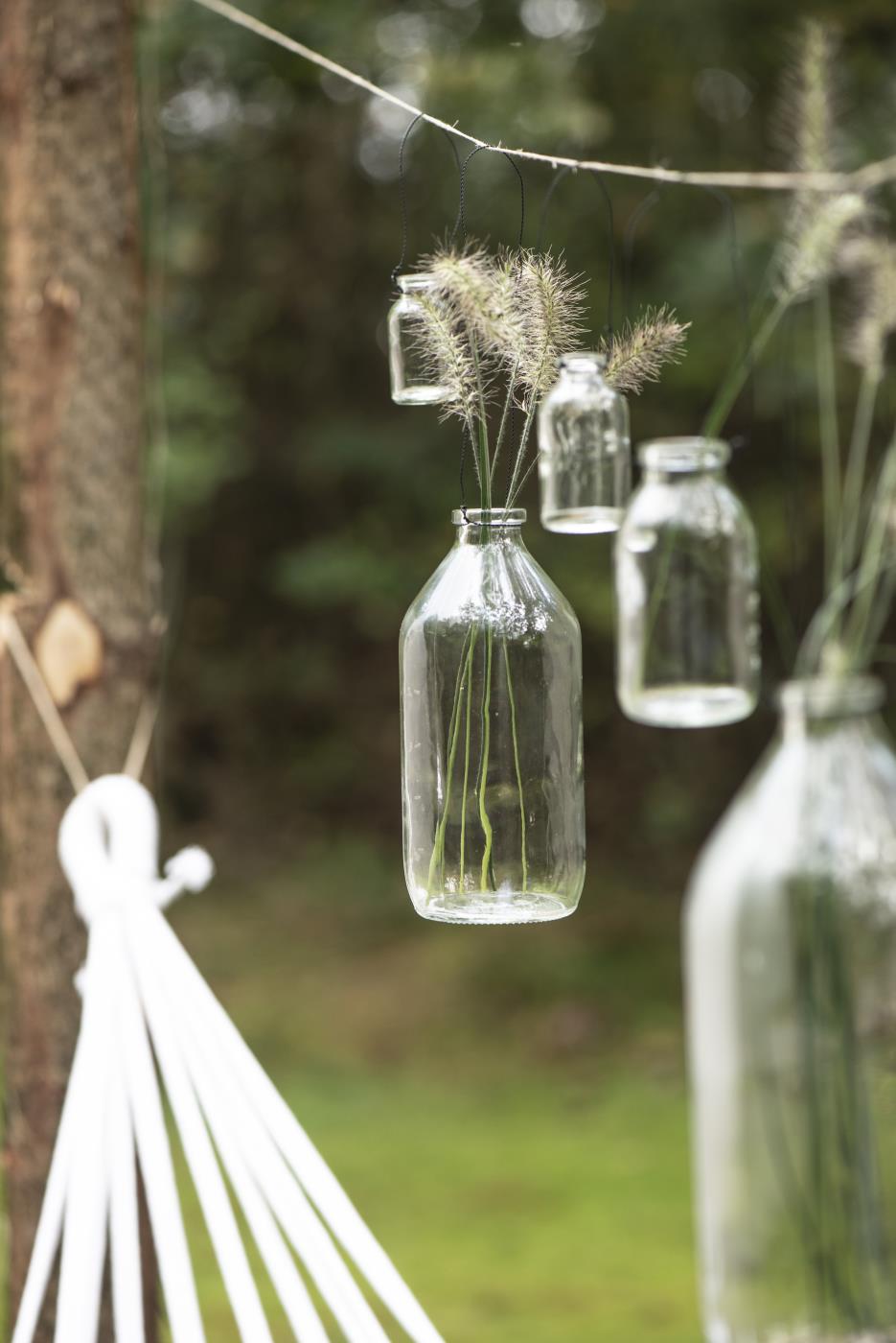 Ib Laursen Flasche mit Draht zum hängen, 500 ml