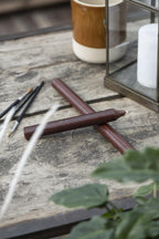 5er Set Stabkerze chocolate rustikal Ø:2,2 H:18