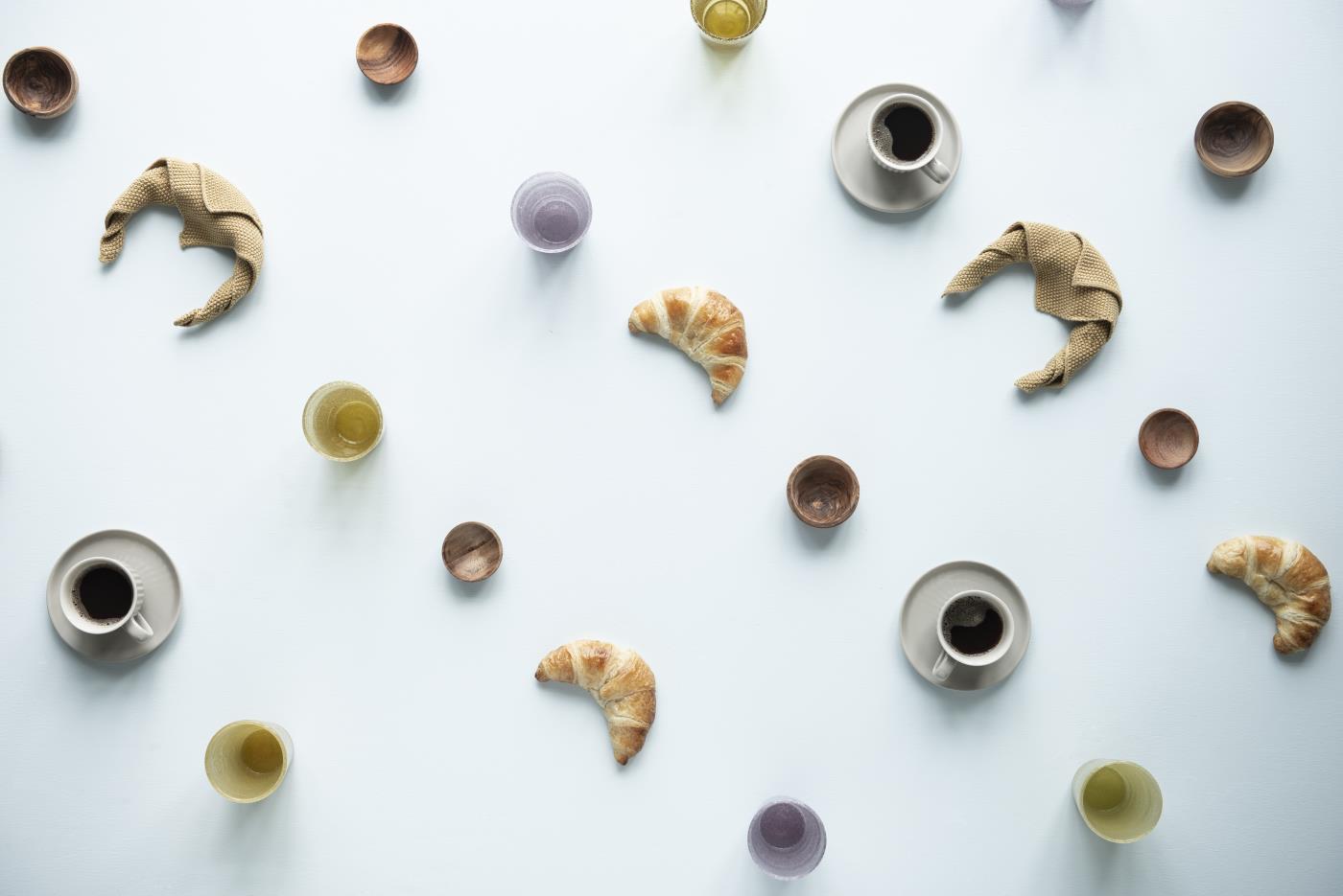 Ib Laursen Mynte Espressotasse mit Unterteller, latte