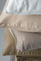 Ib Laursen Kissenbezug Farbe clay - Leinen 50x50 cm