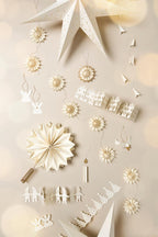 Weihnachtstischdekoration Tannenbäume