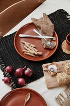 Ib Laursen Spüllappen Mynte braun gestrickt