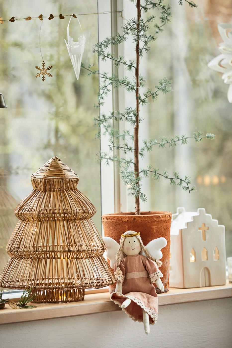 Ib Laursen Zeder im Topf künstlich