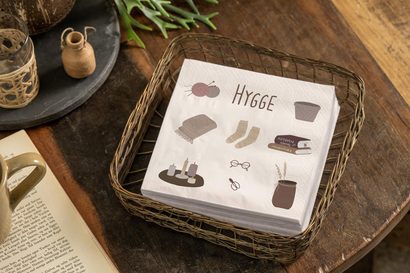 Ib Laursen Serviette Hygge Autumn