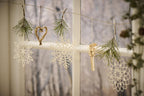 Scherenschnitt Schneekristall 3 versch. Motive im 6er Set