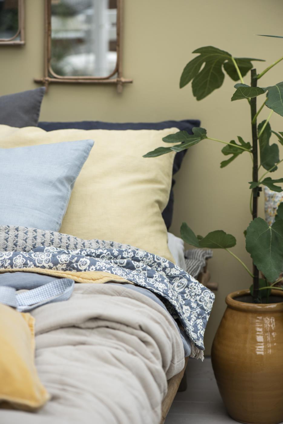 Ib Laursen Vintage Quilt Farbe Fog 130x180cm