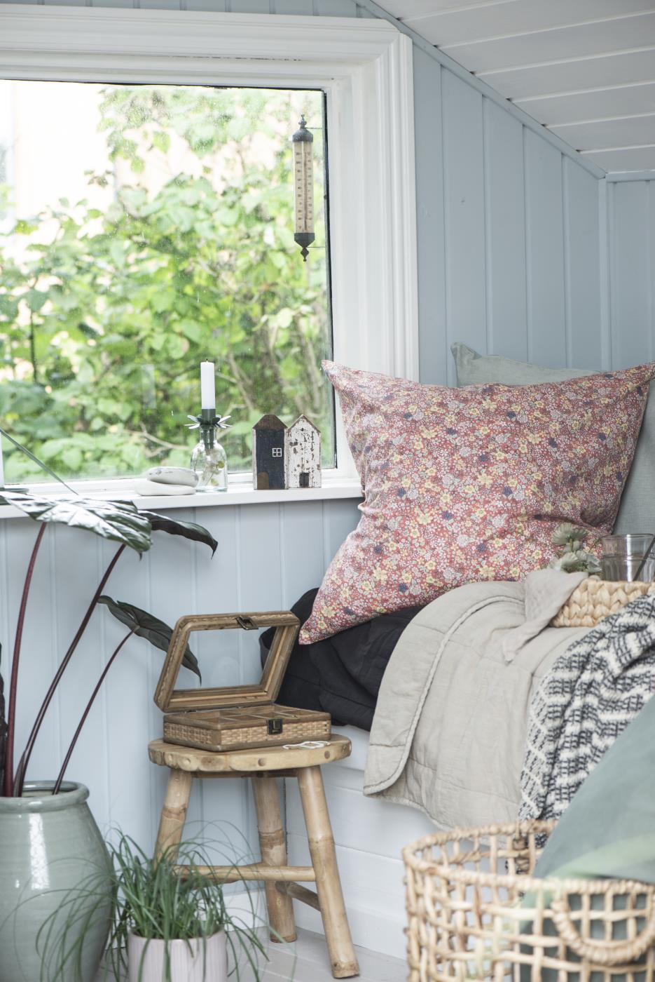 Ib Laursen Vintage Quilt Farbe Fog 130x180cm