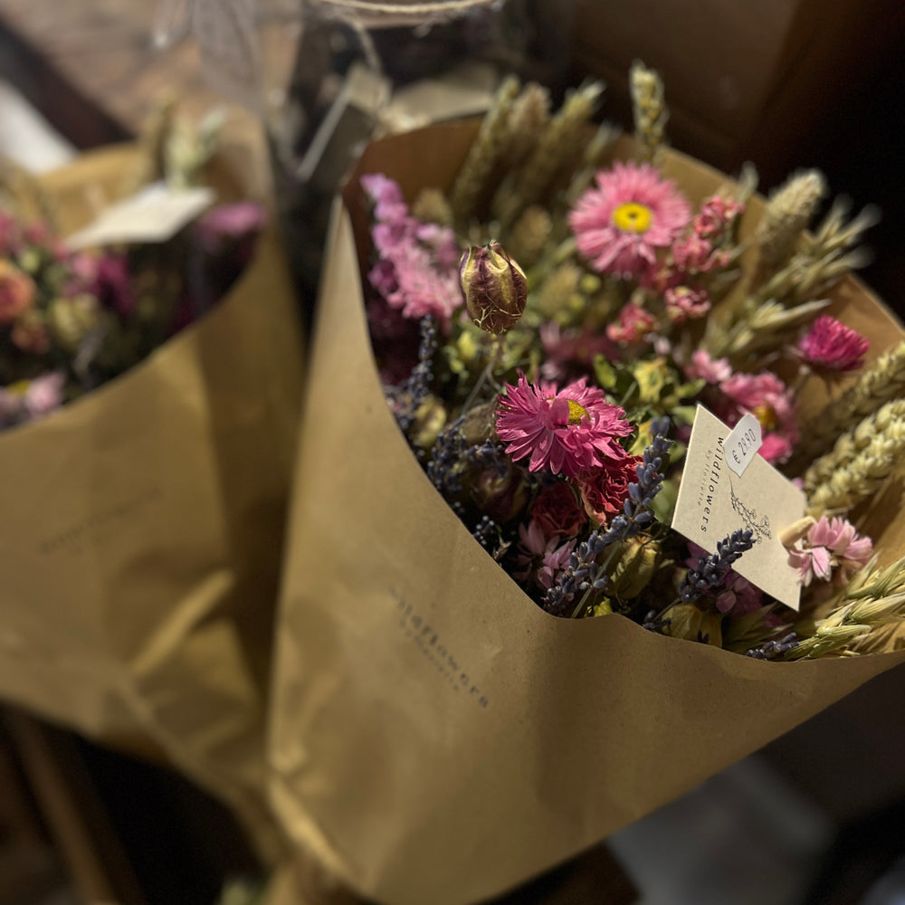 Wildflowers by Floriëtte - Trockenblumen - Feldstrauß - Rosa