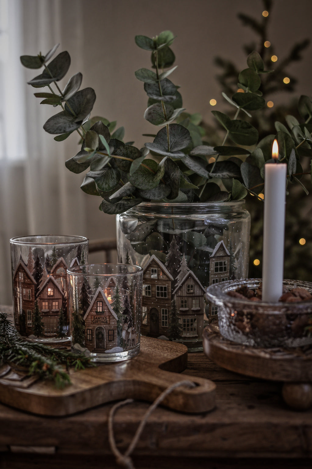 Majas Vorratsglas Santa's Cottage – 4 Liter