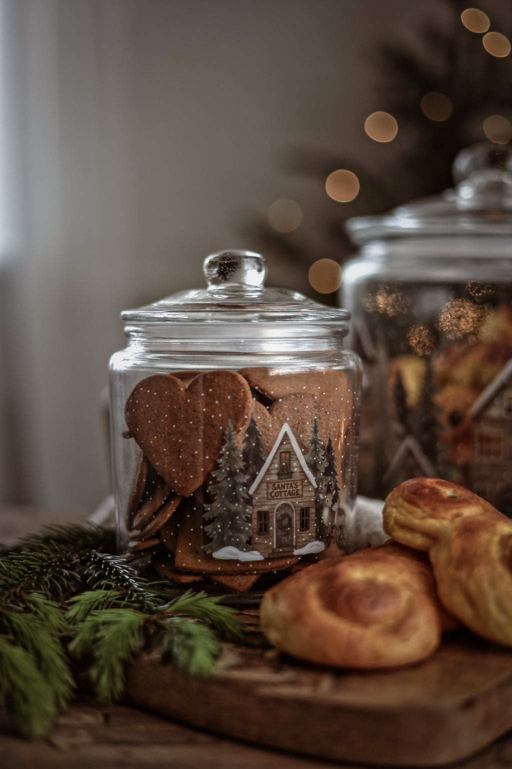Majas Vorratsglas Santa's Cottage – 1 Liter